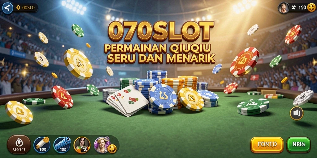 Gameplay QiuQiu di 070SLOT yang menarik dan seru.