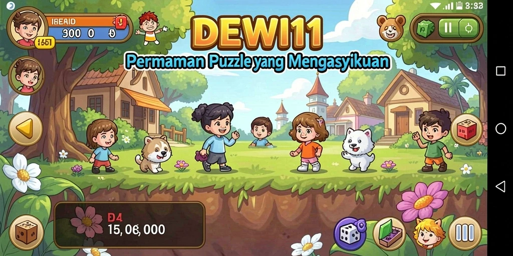 Menampilkan gameplay menantang dan seru dari DEWI11.