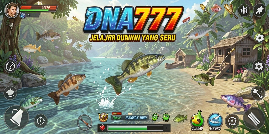 Tangkapan ikan besar dalam gameplay DNA777 yang menarik.