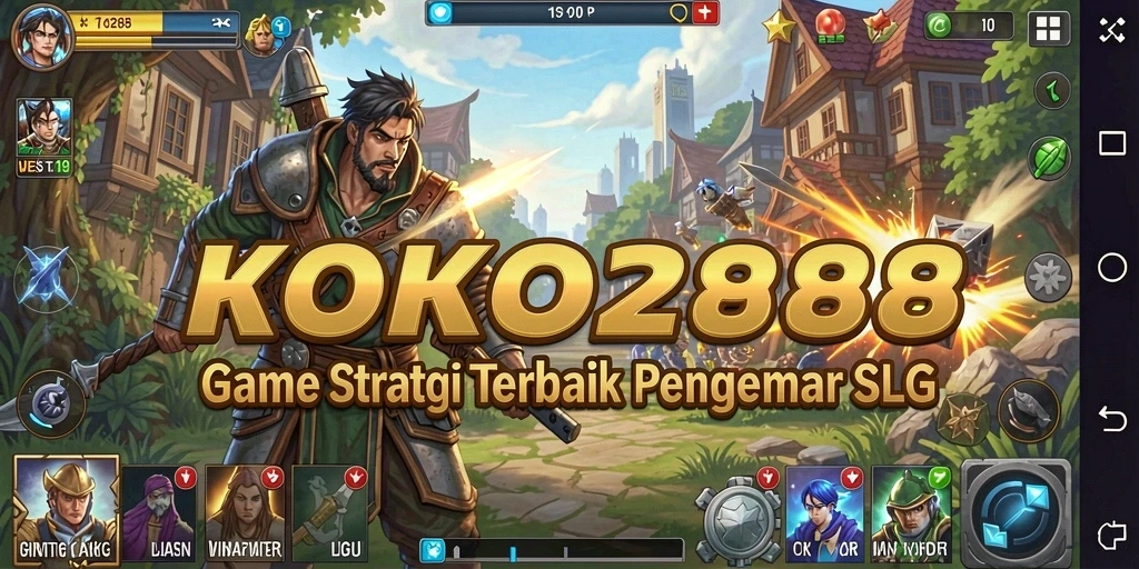 Screenshot KOKO288 menampilkan pertempuran strategi yang mendebarkan.