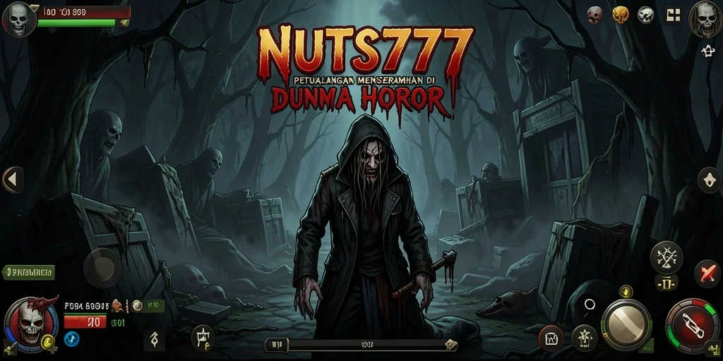 Gameplay horor yang mendebarkan di NUTS777.